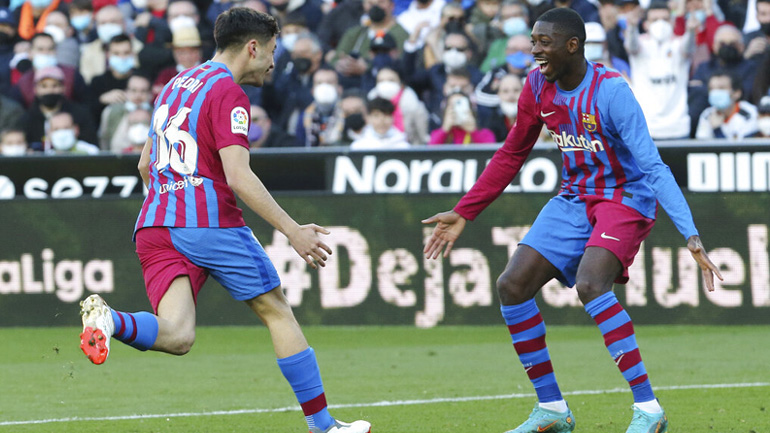 Σαρωτική η Μπαρτσελόνα, 4-1 τη Βαλένθια