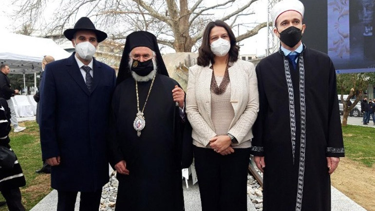 Αποκαλυπτήρια του Μνημείου Ολοκαυτώματος στην Ξάνθη