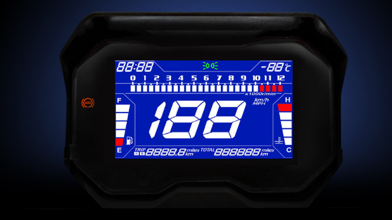 Τεράστια έγχρωμη οθόνη 7 ιντσών με όλες τις πληροφορίες.