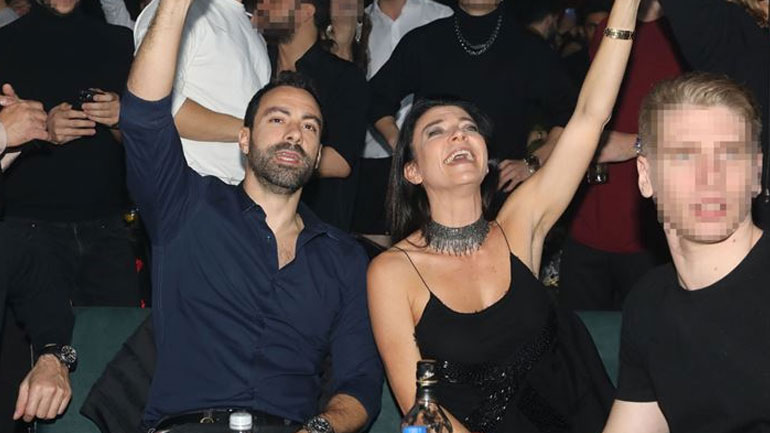 Σάκης Τανιμανίδης: Βραδινή έξοδος με την κουμπάρα του Μαρίνα Βερνίκου