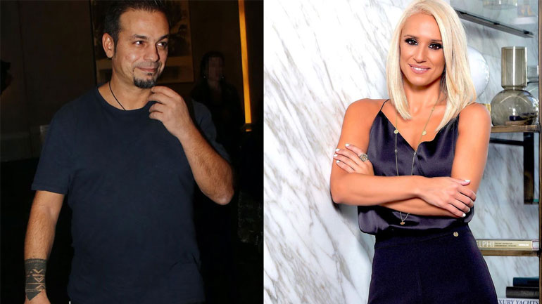 Ντέμης Νικολαΐδης – Κατερίνα Παναγοπούλου: Τρυφερά τετ α τετ σε εστιατόριο στο Ψυχικό