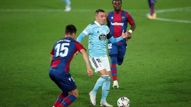 Ισπανία: Η Λεβάντε «τσίμπησε» βαθμό στο Βίγκο, 1-1 με την Θέλτα