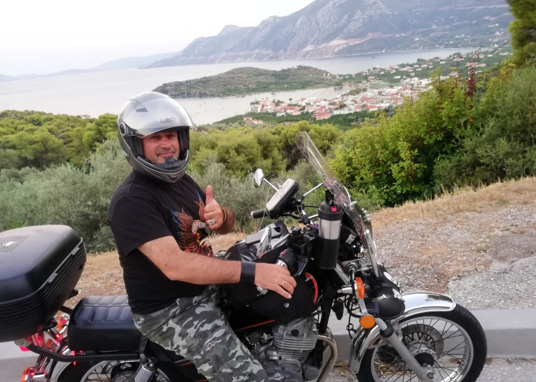 Με το GN του έχει γυρίσει όλη την Ελλάδα.