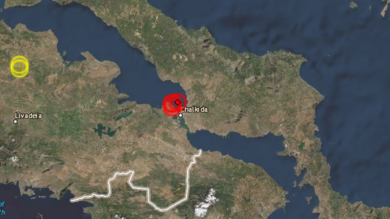 Σεισμός 3,2 Ρίχτερ στη Χαλκίδα