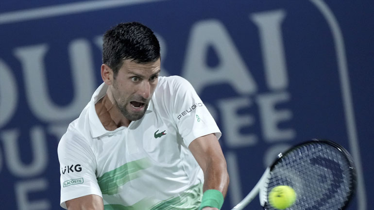 Dubai Tennis Championships: Προκρίθηκε στα προημιτελικά ο Τζόκοβιτς, 2-0 σετ τον Χατσάνοφ