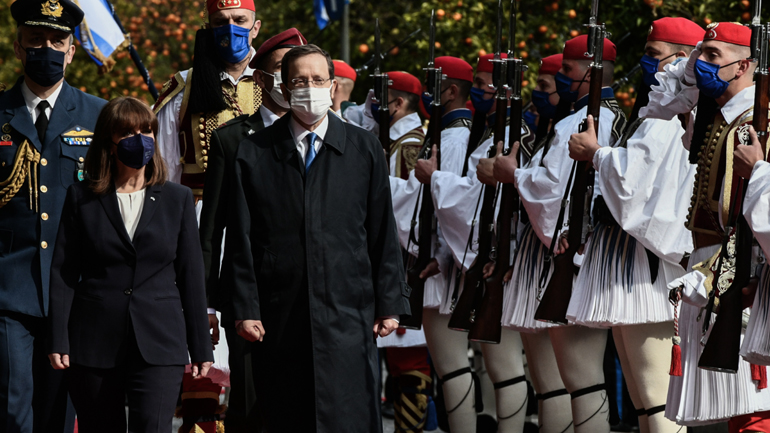 Στην Ελλάδα ο Πρόεδρος του Ισραήλ, Ιτσχάκ Χέρτζογκ