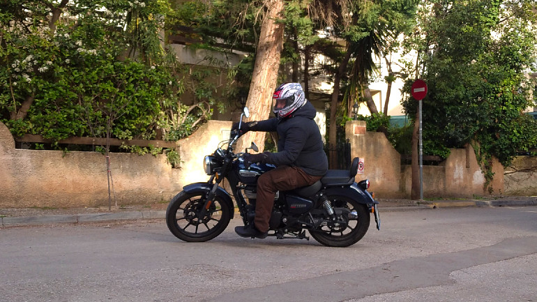 Εύχρηστο και πολύ ευχάριστο στις στροφές το Meteor.