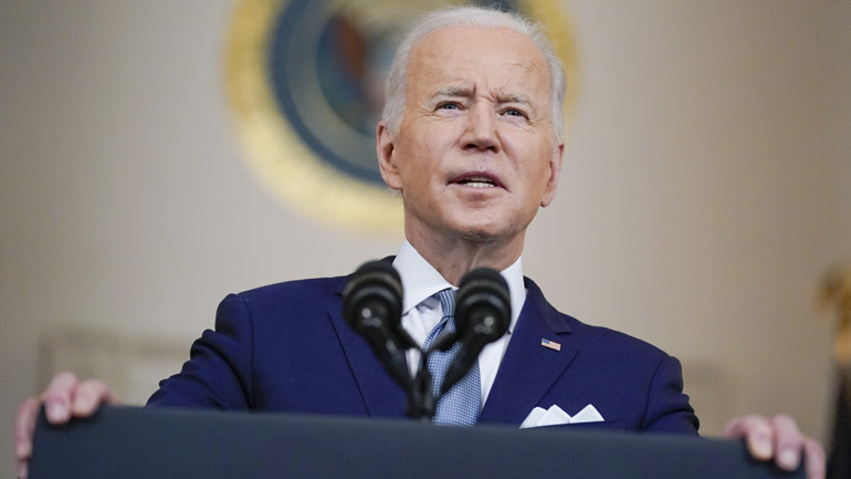 Μπάιντεν: Οι ΗΠΑ θα ενισχύουν την άμυνα της Ευρώπης αλλά δεν στέλνουν στρατιώτες στην Ουκρανία