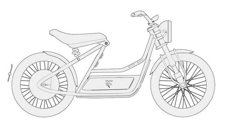 Ο κινητήρας είναι τοποθετημένος απευθείας στον πίσω τροχό.