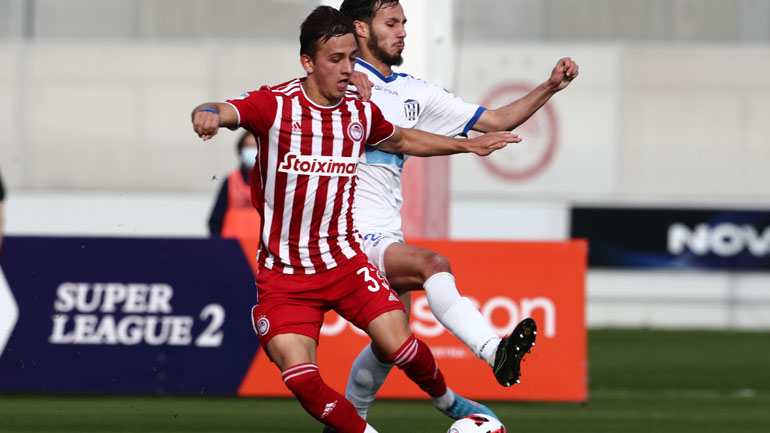Super League 2: Θύμα έκπληξης ο Ολυμπιακός Β’, έχασε με 1-0 από τον Απόλλωνα Λάρισας