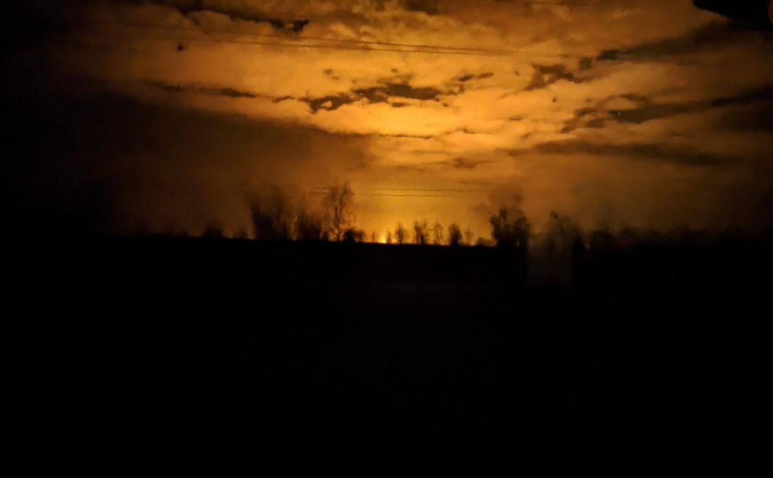 Έκρηξη αποθήκης πετρελαίου στο Βασίλκιβ