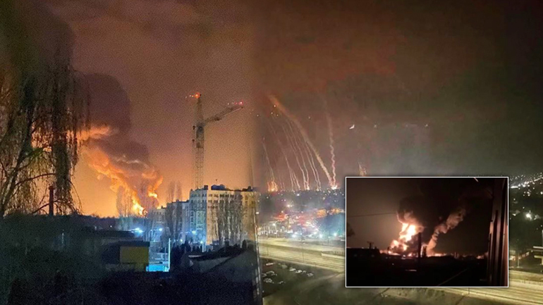 Ανελέητοι βομβαρδισμοί σε Κίεβο, Χάρκοβο και Μαριούπολη