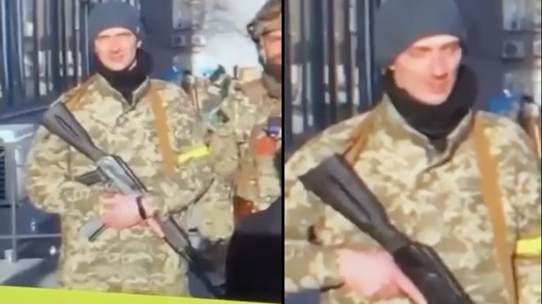 Ένα μικρό ατύχημα σε ζωντανή μετάδοση