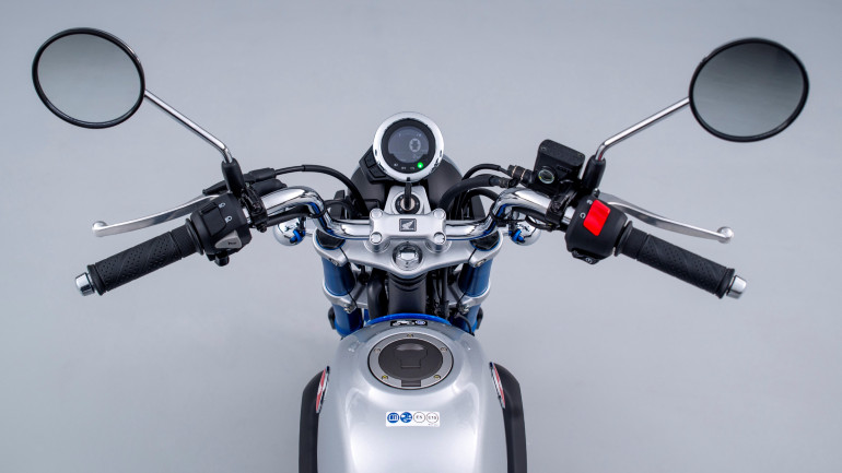 Στρογγυλό vintage όργανο πληροφοριών LCD.