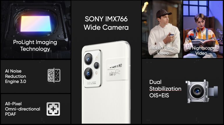 Ρύθμιση τριπλής κάμερας με τη μοναδική στον κόσμο εξαιρετικά ευρεία 150° κάμερα και κάμερα μικροφακού 40x