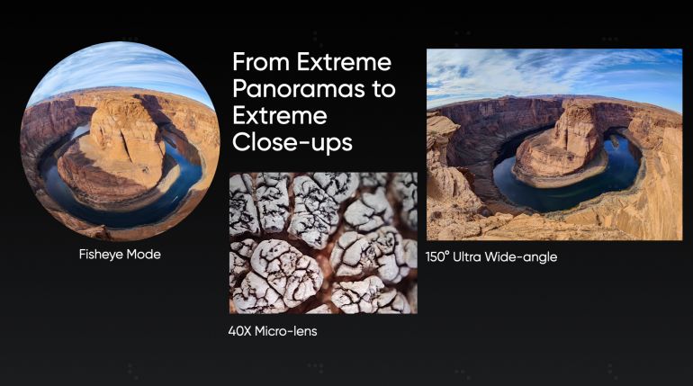 Λήψη με την 150 μοιρών υπερευρεία κάμερα του realme GT 2 Pro