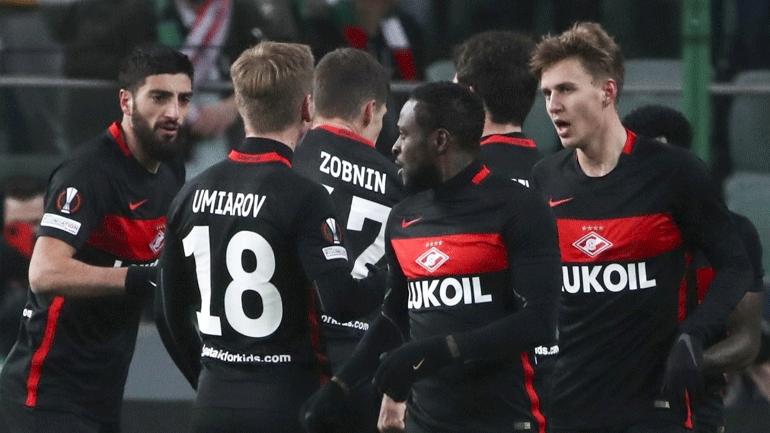 UEFA: Αποκλεισμός της Σπαρτάκ Μόσχας, στα προημιτελικά η Λειψία