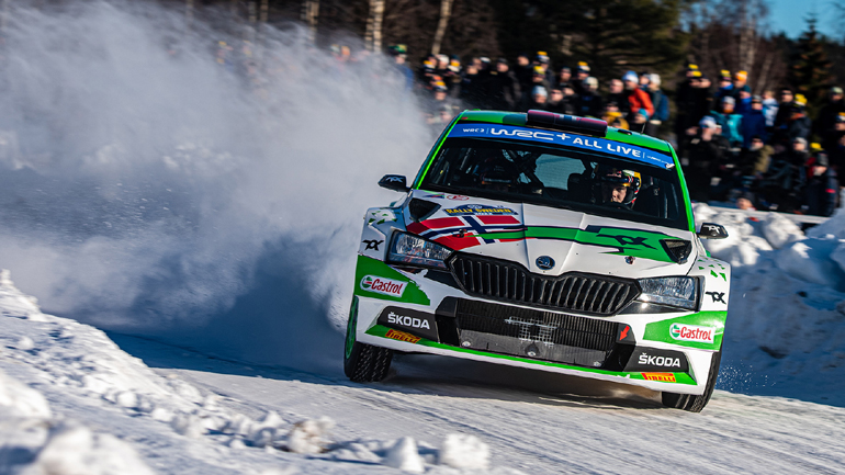 To WRC2 έχει τη δική του αξία στο Π.Π.Ρ -2η νίκη για τα SKODA FABIA Rally2 evo στο Ράλι Σουηδίας