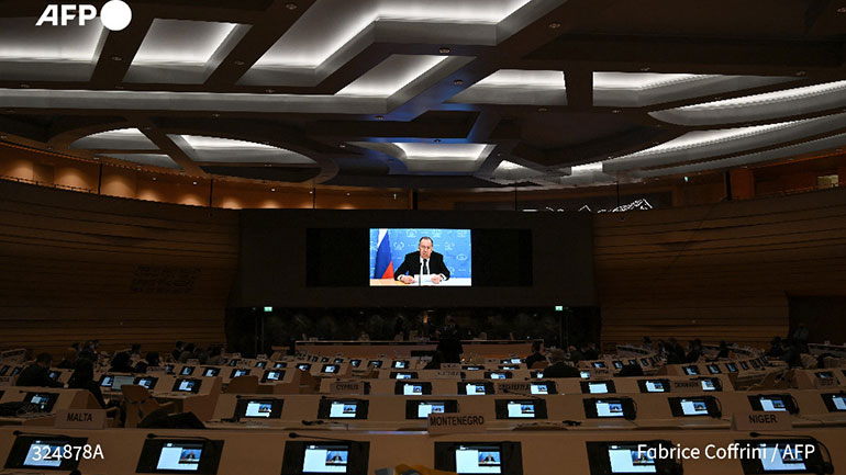 Οι διπλωμάτες «σνόμπαραν» τον Λαβρόφ στη Διάσκεψη της Γενεύης για τα Ανθρώπινα Δικαιώματα