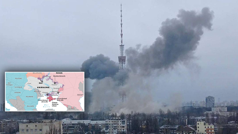 Σίγησε η τηλεόραση του Κιέβου