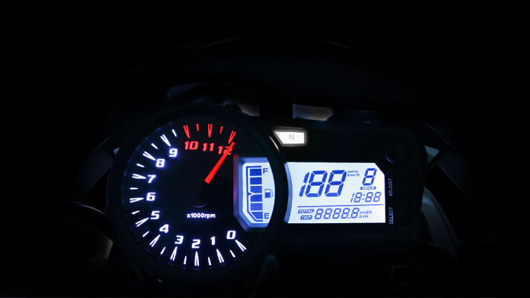 Ευκρινής οθόνη πληροφοριών.