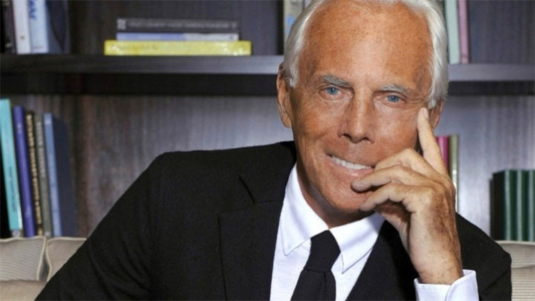 O Τζόρτζιο Αρμάνι επέλεξε τη σιωπή σε επίδειξη μόδας σε ένδειξη αλληλεγγύης στην Ουκρανία