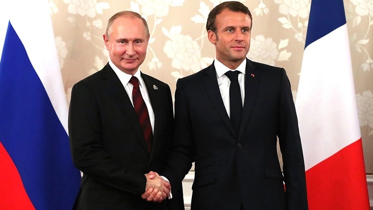 Διατηρείται ο δίαυλος συνομιλιών Μακρόν με Πούτιν, διαβεβαιώνει το Μέγαρο των Ηλυσίων