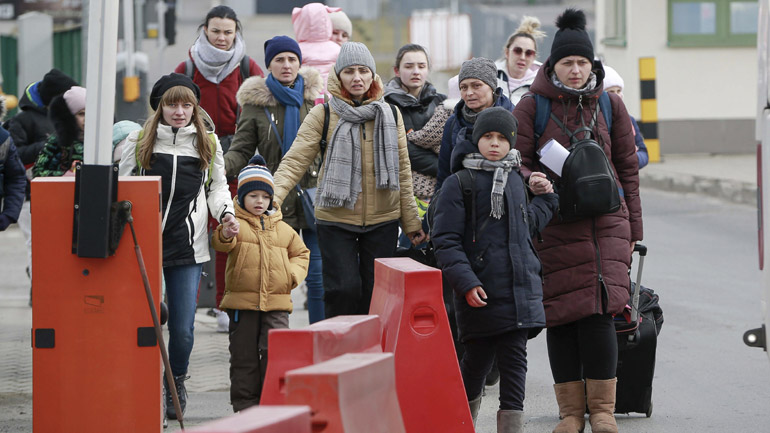 ΟΗΕ: Πάνω από ένα εκατομμύριο πρόσφυγες εγκατέλειψαν την Ουκρανία