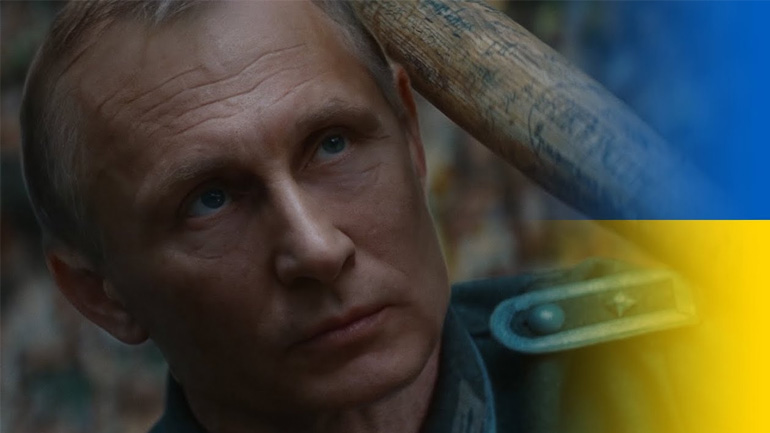 Πούτιν εναντίον Ζελένσκι σε σκηνή του Inglourious Basterds (Deepfake)