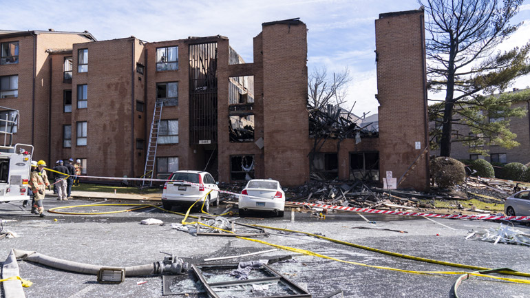 ΗΠΑ: Ισχυρή έκρηξη σε συγκρότημα κατοικιών στο Μέριλαντ – Πέντε τραυματίες σε κρίσιμη κατάσταση