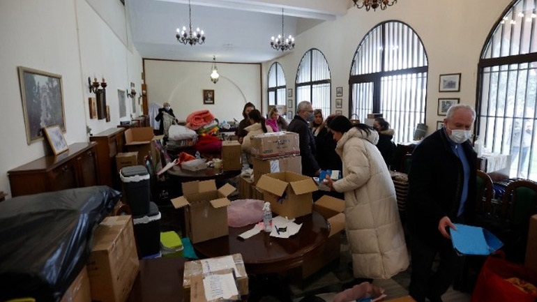 Χανιά: Συγκέντρωση τροφίμων για τον λαό της Ουκρανίας