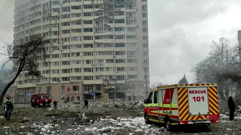 Στους 47 ανέρχεται ο αριθμός των νεκρών από αεροπορικές επιδρομές στο Τσερνίχιβ