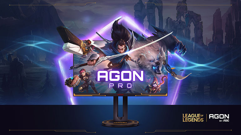 AGON PRO AG275QXL: H πρώτη επίσημη gaming οθόνη του League of Legends στον κόσμο