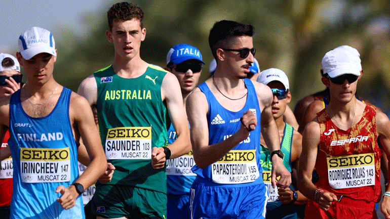 Παγκόσμιο Πρωτάθλημα Ομάδων Βάδην: Ο Παπαστεργίου 14ος στα 10χλμ.