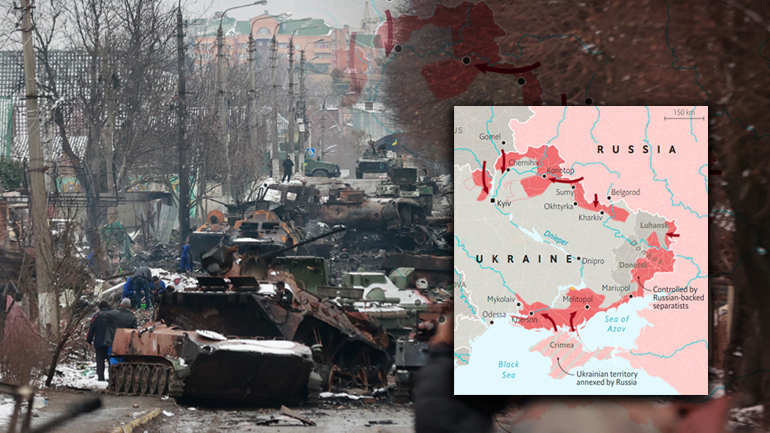 Στα χέρια των Ρώσων οι ουκρανικές πόλεις της Μαύρης Θάλασσας