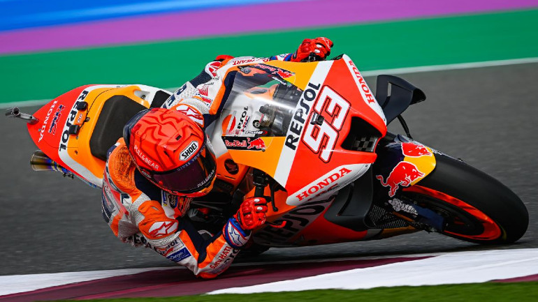 Πολύ δυνατός επέστρεψε ο Marc Marquez.