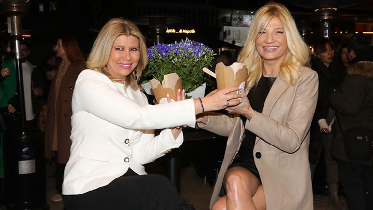 Φαίη Σκορδά & Ζήνα Κουτσελίνη: Που συναντήθηκαν οι δύο παρουσιάστριες;
