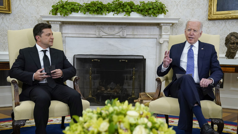 Νέα τηλεφωνική επικοινωνία Ζελένσκι – Μπάιντεν