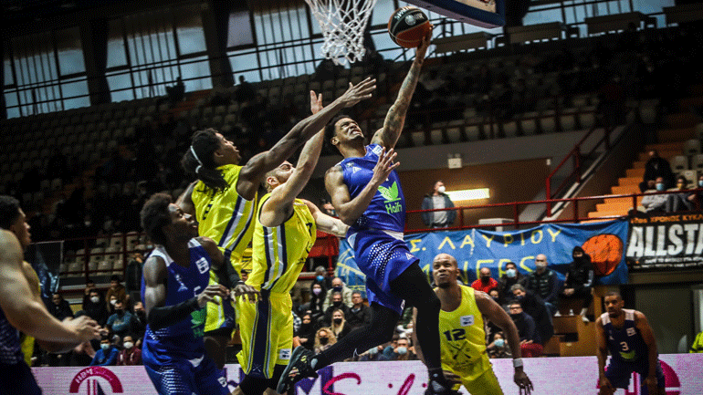 Στην οκτάδα η Λάρισα, 91-77 το Λαύριο