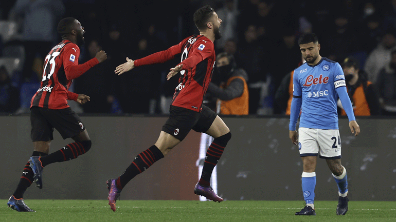 Ιταλία: Ο Ζιρού οδηγεί τη Μίλαν στον τίτλο, 1-0 τη Νάπολι