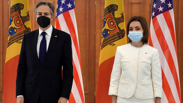 Αίτημα της Μολδαβής πρωθυπουργού στον Μπλίνκεν για αύξηση της ανθρωπιστικής βοήθειας