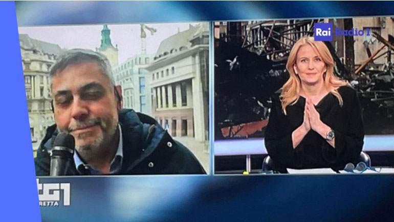 Την ώρα που οι  τηλεοράσεις στη Μόσχα κλείνουν, το «Gr1» της Rai  πηγαίνει στο Λβίβ