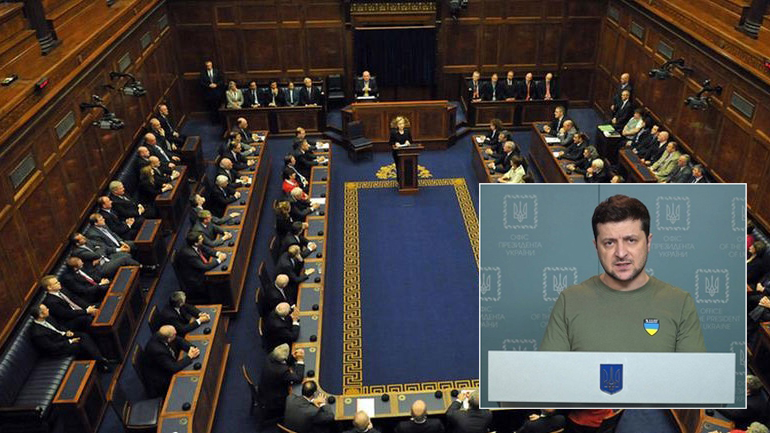 Βρετανία: Στη Βουλή των Κοινοτήτων θα απευθυνθεί σήμερα μέσω βιντεοκλήσης ο Ζελένσκι