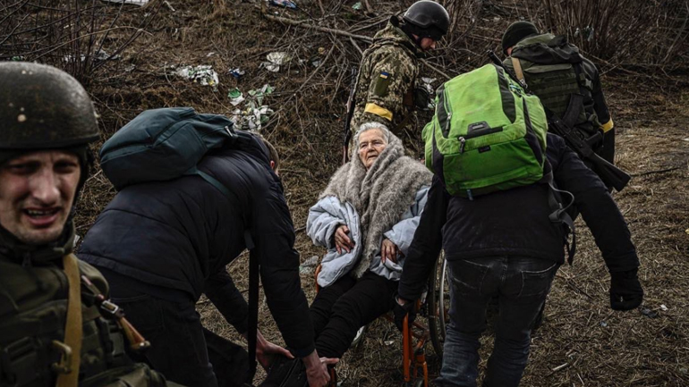 «Η πόλη Ιρπίν δεν μπορεί να εξαγοραστεί. Η πόλη Ιρπίν παλεύει»