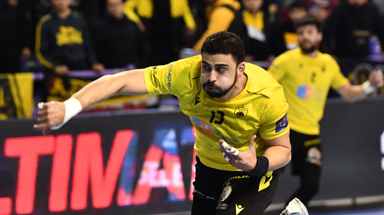 Χάντμπολ:  Aποκλεισμός για την ΑΕΚ στο European League, ηττήθηκε 30-19 από την Πέλιστερ