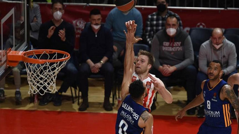 Euroleague: Τέταρτη συνεχόμενη ήττα για τη Ρεάλ, έχασε 65-62 από τον Ερυθρό Αστέρα