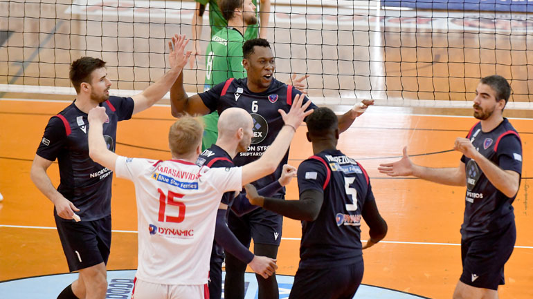 Bόλεϊ: Ο Φοίνικας Σύρου άφησε εκτός Κυπέλλου τον Παναθηναϊκό!