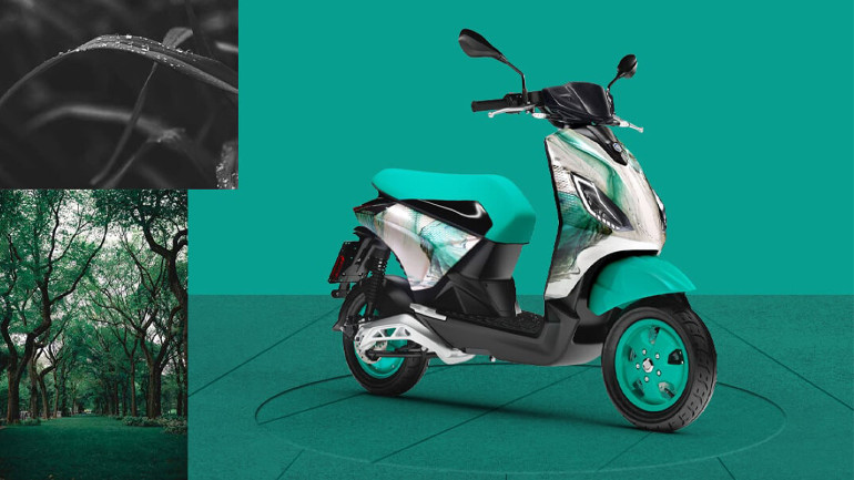 Το ηλεκτρικό Piaggio 1 στα χέρια της σχεδιάστριας Feng Chen Wang