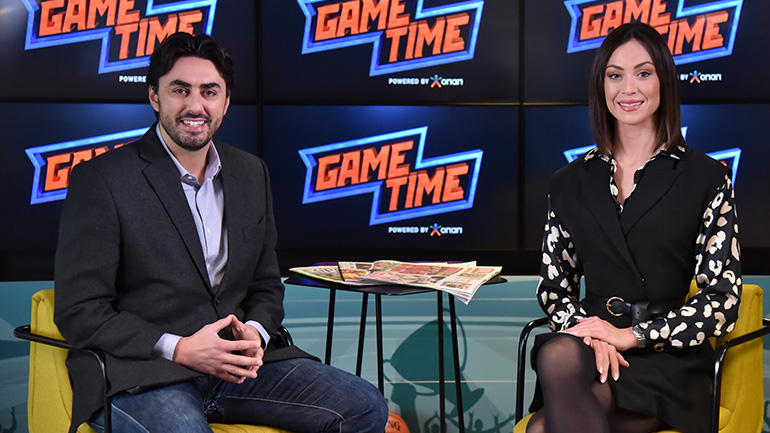 Ο Αντώνης Καλκαβούρας στο ΟΠΑΠ Game Time ΜΠΑΣΚΕΤ για την Euroleague και την Basket League Ο Αντώνης Καλκαβούρας στο ΟΠΑΠ Game Time ΜΠΑΣΚΕΤ για την Euroleague και την Basket League