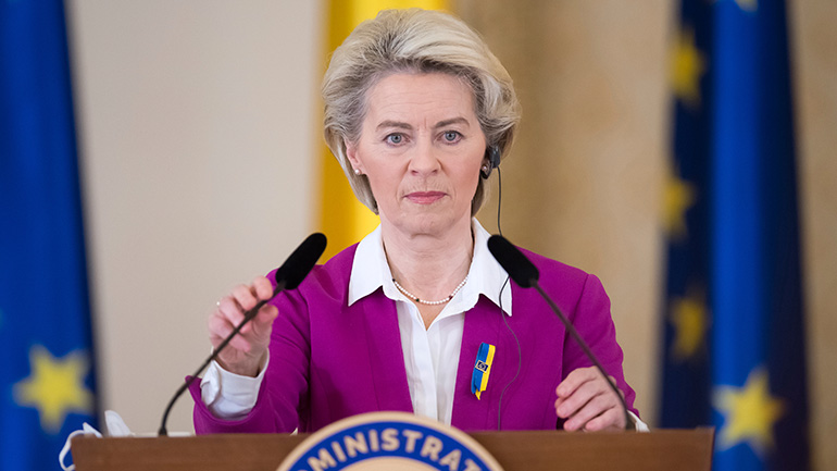 Ούρσουλα φον ντερ Λάιεν: Η ΕΕ έχει αρκετό φυσικό αέριο για αυτόν τον χειμώνα